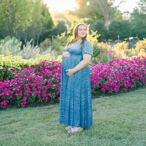 Baltic Born Leslie Velvet Maxi Dress